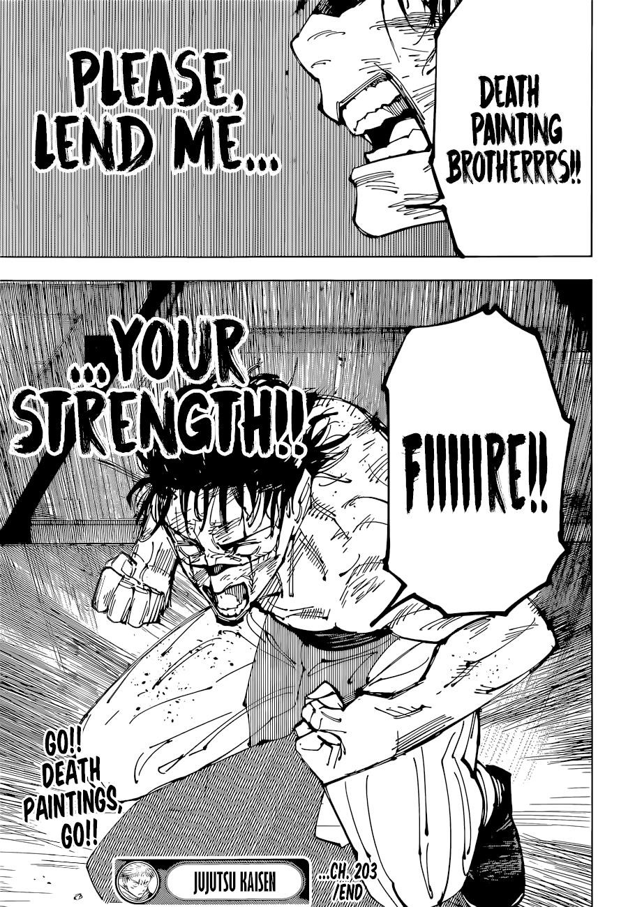 Jujutsu Kaisen Chapter 203 image 18